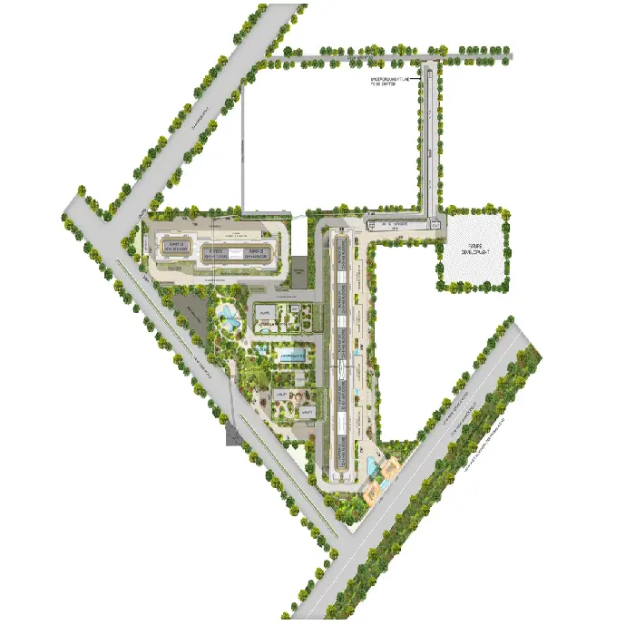 BPTP GAIA Residences Site Plan